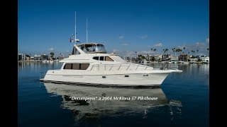 "Decompression" 2004 McKinna 57 Raised Pilothouse